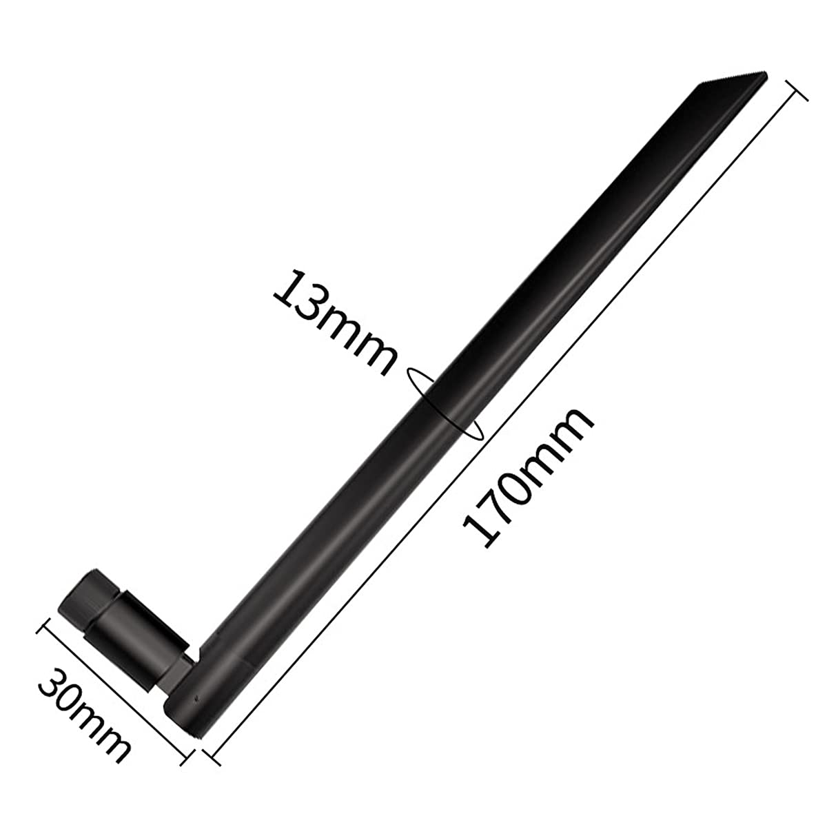 10pcs TXGB-JKD-20 GPS BDS Rubber Antenna High Gain 7dBi Double Star Positioning with SMA-J Interface for Car Dealer Bus Stop Announcer Taxi Company Navigation