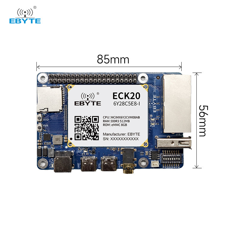 ECB20-PG6Y28C-I based on the ECK20-6Y28C series core board Test single-board computer baseboard Rich I/Ofunctions