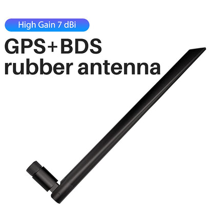 10pcs TXGB-JKD-20 GPS BDS Rubber Antenna High Gain 7dBi Double Star Positioning with SMA-J Interface for Car Dealer Bus Stop Announcer Taxi Company Navigation