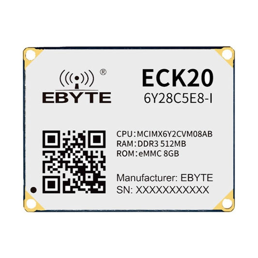 ECK20-6Y28C5E8-I 512 MB Memory Industrial Grade i.MX6ULL core board Low power consumption Dual Ethernet Rich I/O functions
