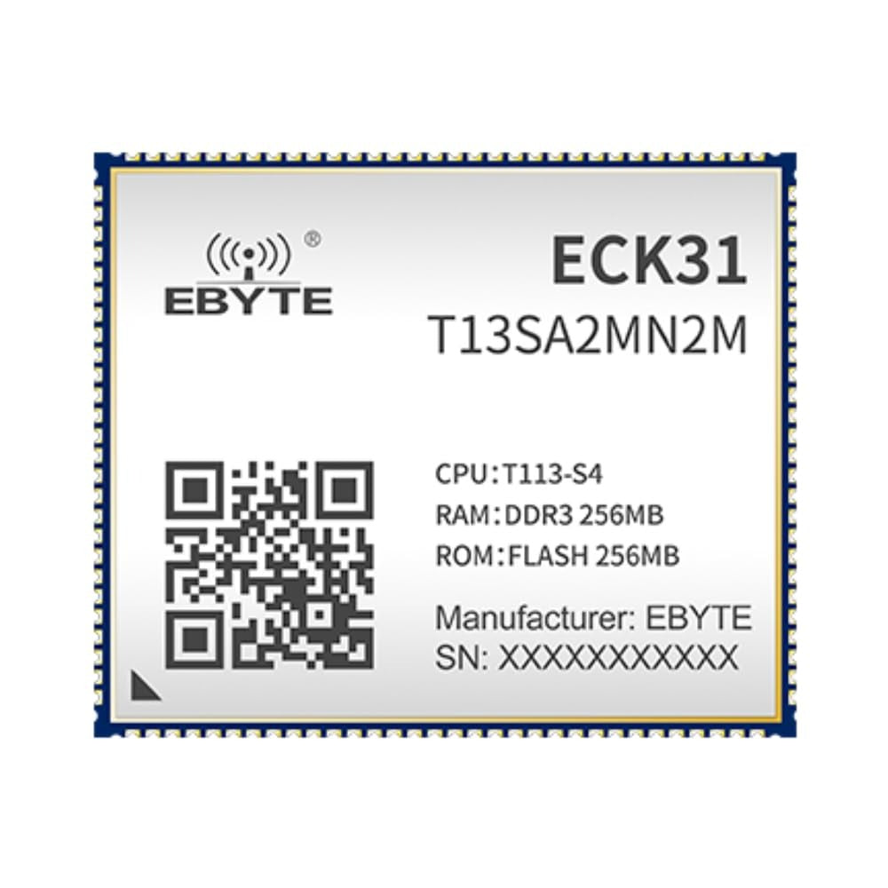 ECK31-T13SA2MN2M 256MB Storage Capacity Made-in China Based on the Allwinner T113 design T113 Core Board Rich I/O Functions supports Linux and QT
